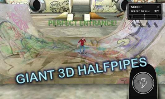 3D时尚街头滑板