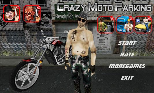疯狂摩托停车王3D