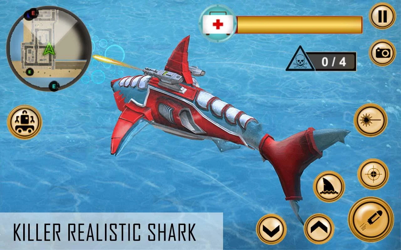 鲨鱼变形金刚模拟器