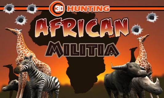 3D打猎：非洲民兵