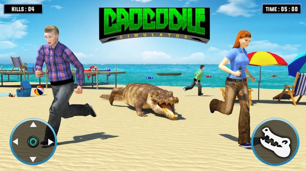 海滩鳄鱼3d游戏中文版 v1.0