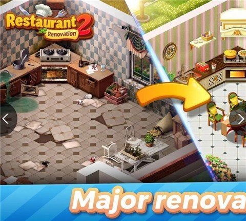 餐厅装修2游戏无限金币版