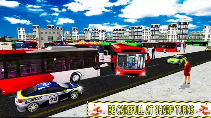 反向巴士停车3D游戏