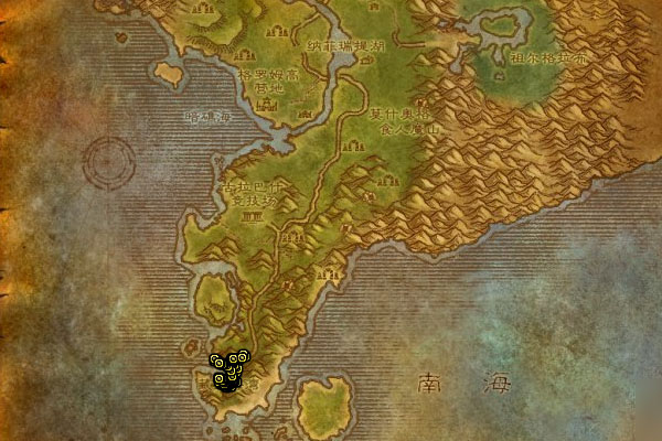 魔兽世界藏宝海湾位置一览附图