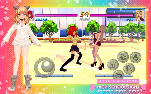 高中女生战斗模拟器汉化版