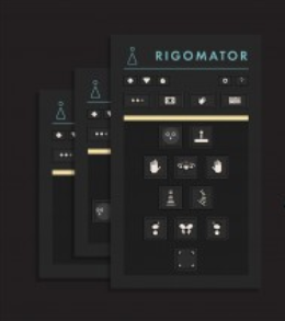 人物角色骨骼动作绑定控制工具(Rigomator)