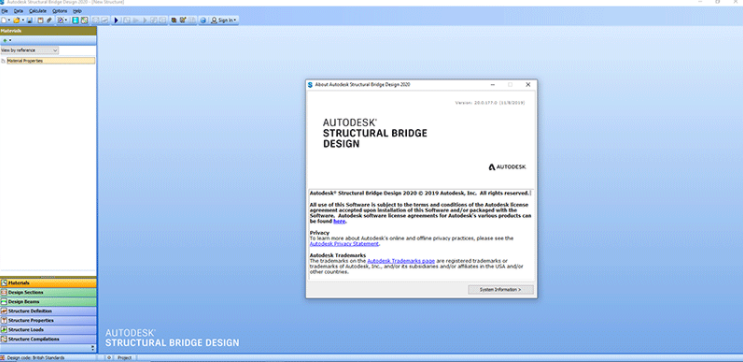 Autodesk Structural Bridge Design2020桥梁结构设计软件附注册机+破解教程