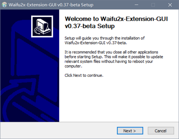 Waifu2x-Extension-GUI(图像无损放大软件)